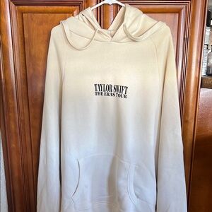 Taylor Swift The Eras Tour Beige Hoodie.
No tags, but never been worn